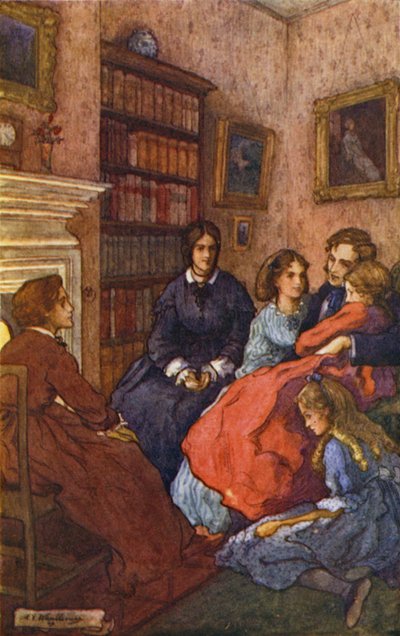 Illustration für Little Women von Mary V. Wheelhouse